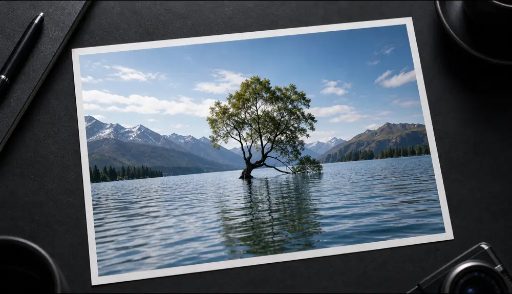 After: A soft, low-resolution photo enhanced with sharper detail and less noise.